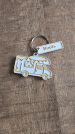Sleutelhanger mit naam camper