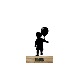 Jungske mit ballon (los)