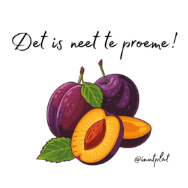 Det is neet te proeme!