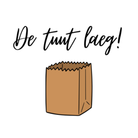De tuut laeg!