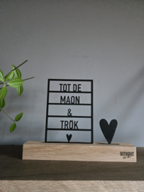 Tot de maon & trök mit hart