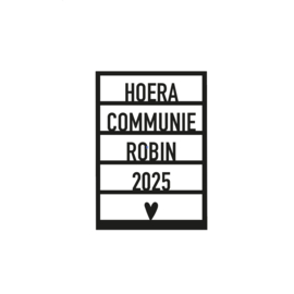 Tekstraampje/ tekstraemke mit hartje