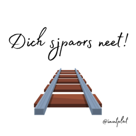 Dich sjpaors neet!