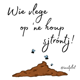 Wie vlege op 'ne houp sjtróntj!