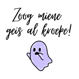 Zoog miene geis al kroepe!