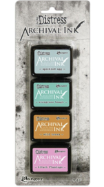 Tim Holtz Archival Distress Mini Ink Kit #4 AITK75110