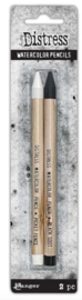 Distress WC Pencils Picket Fence/Black Soot (TDH 83573)