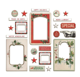 Idea-Ology Chipboard Baseboards Christmas (TH94278)