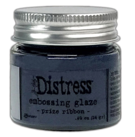 Distress Embossing Glaze Prize Ribbon