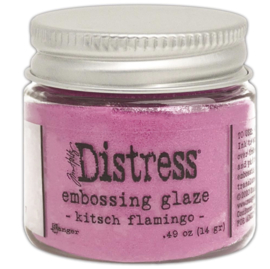 Distress Embossing Glaze Kitsch Flamingo