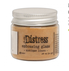 Distress Embossing Glaze Antique Linen