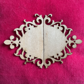 Deur Ornament uit The Bookcase, licht beschadigd