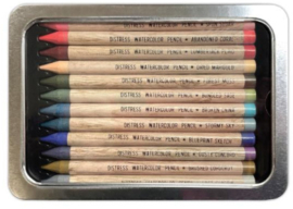 Distress Water Color Pencils Set #6