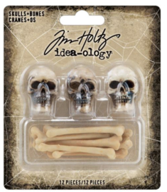 Idea-Ology Halloween Skulls and Bones (TH94339)