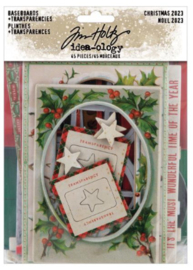 Idea-Ology Baseboards and Transparencies  X-Mas (TH94349)