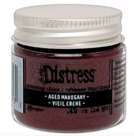 Distress Embossing Glaze Aged Mahogany (TDE 79132)