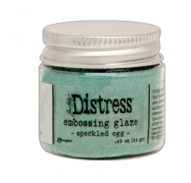 Distress Embossing Glaze Speckled Egg