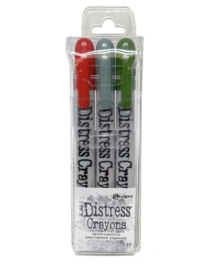 Distress Pearl Crayons Holiday Set #1 (SCK78258)