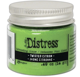 Distress Embossing Glaze Twisted Citron (TDE79224)