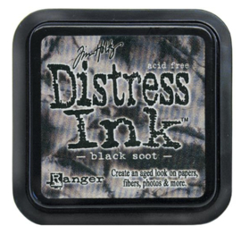 Distress Inkt Black Soot