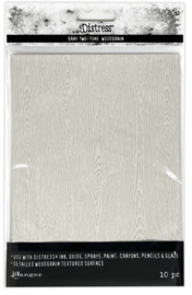 Distress Woodgrain Cardstock Light Grey (SCK81197)