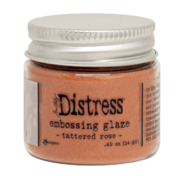 Distress Embossing Glaze Tattered Rose