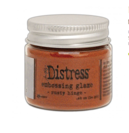 Distress Embossing Glaze Rusty Hinge