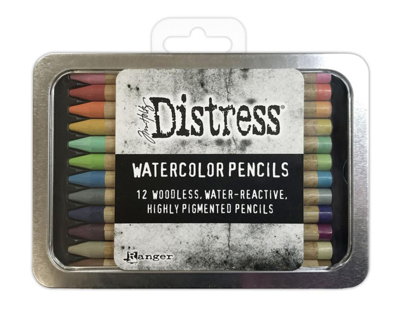Distress Water Color Pencils Set #2