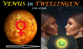 Venus in Tweelingen - 23 juni 2022