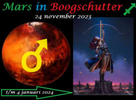 Mars in Boogschutter - 24 november 2023