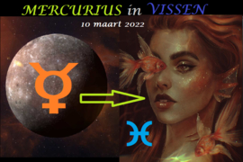 Mercurius in Vissen - 10 maart 2022