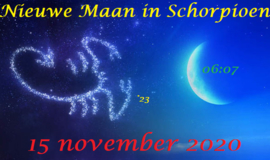 Nieuwe Maan in Schorpioen - 15 november 2020