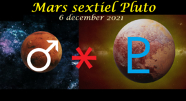 Mars sextiel Pluto - 6 december 2021
