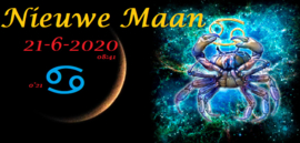 Nieuwe Maan in Kreeft - 21 juni 2020