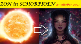 Zon in Schorpioen - 23 oktober 2021