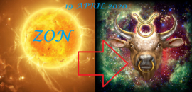 Zon in Stier - 19 april 2020