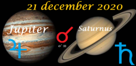 Jupiter ontmoet Saturnus - 21 december