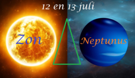 Zon driehoek Neptunus - 12 en 13 juli