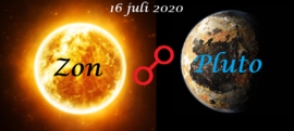Zon oppositie Pluto - 16 juli 2020