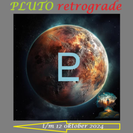 Pluto retrograde - 3 mei 2024