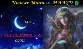 Nieuwe Maan in Maagd - 7 september 2021