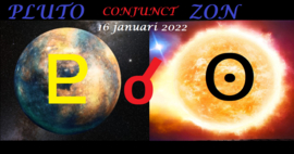Pluto conjunct Zon - 16 januari 2022