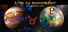 Jupiter conjunct Pluto – t/m 19  november 2020