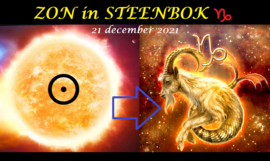 Zon in Steenbok - 21 december 2021