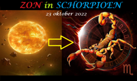 Zon in Schorpioen - 23 oktober 2022