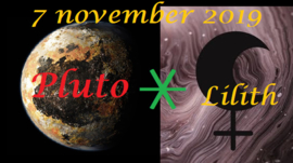 Pluto sextiel Lilith - 7 november 2019