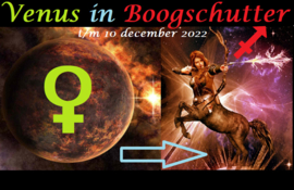 Venus in Boogschutter - 16 november 2022