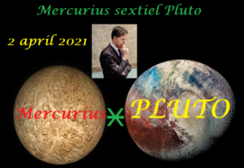 Mercurius sextiel Pluto - 2 april 2021