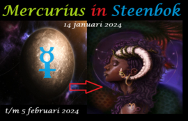 Mercurius in Steenbok - 14 januari 2024