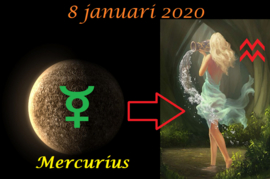 Mercurius in Waterman - 8 januari 2021